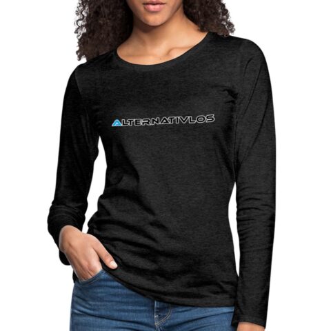 alternativlos frauen premium langarmshirt 2