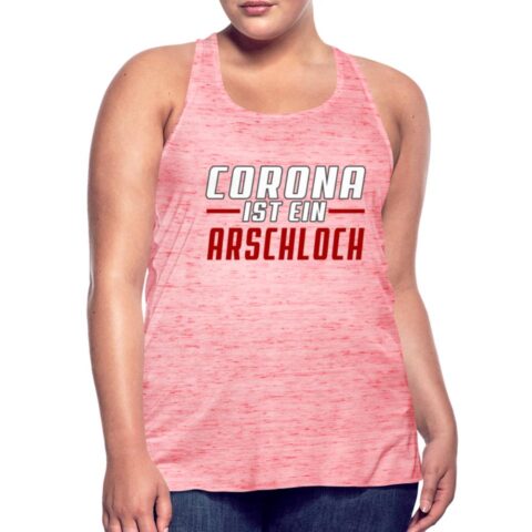 corona ist ein arschloch federleichtes frauen tank top 3