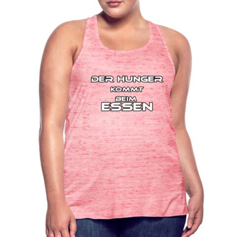 der hunger kommt beim essen federleichtes frauen tank top 4