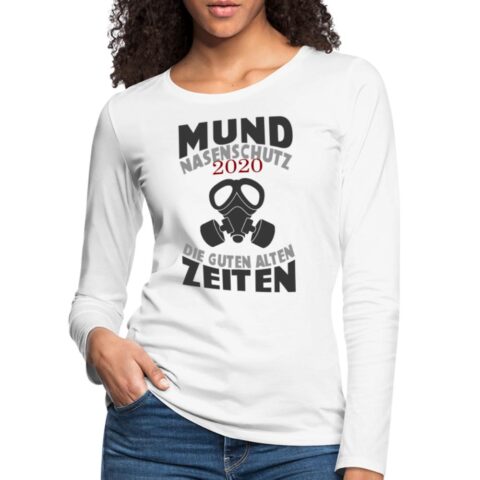 die guten alten zeiten frauen premium langarmshirt