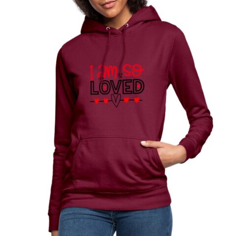 i am so loved frauen hoodie 5