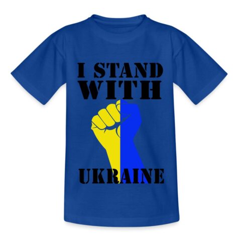 i stand with uraine kinder t shirt 7