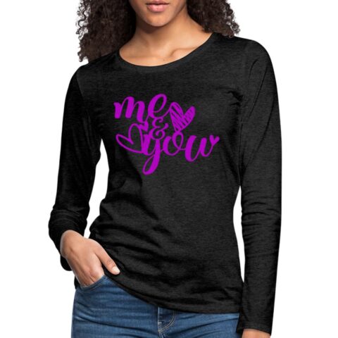 me and you frauen premium langarmshirt 2