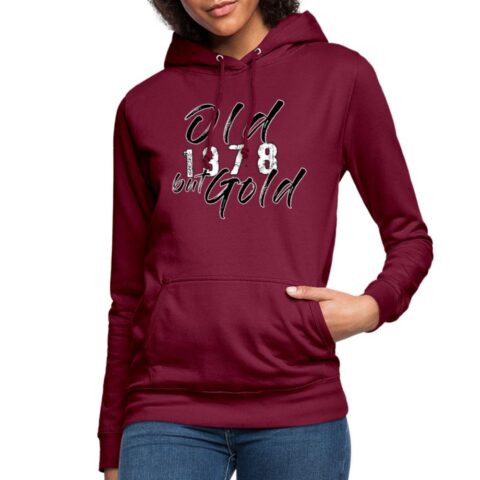 old but gold 1978 frauen hoodie 5