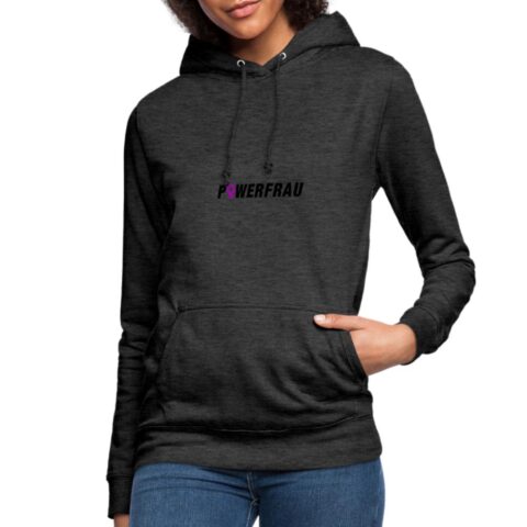 powerfrau frauen hoodie 1