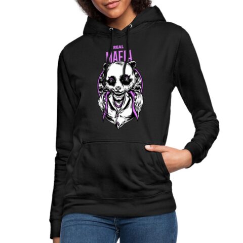 real mafia badger frauen hoodie 3