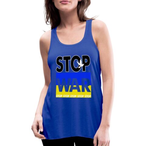 stop war in ukraine federleichtes frauen tank top 25