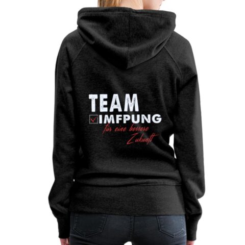 team impfung frauen premium hoodie 3