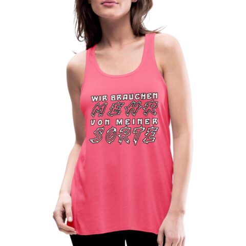 wir brauchen mehr von meiner sorte federleichtes frauen tank top 1