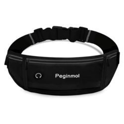PEGINMOL Laufgürtel für Handy in schwarz