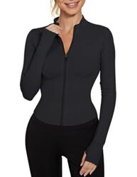 IECCP Sport Tshirt Damen Langarm in Schwarz
