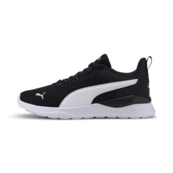 PUMA Unisex Kinder Anzarun Lite Jr Sneaker in Schwarz und Weiß