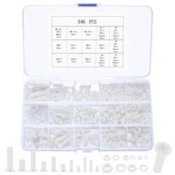 M2.5 M3 M4 M5 M6 Schrauben Set aus Nylon