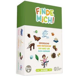 Kinder spielen das Finde Mich! Suchspiel im Freien