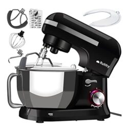 Ruhhy Küchenmaschine mit Edelstahlschüssel und Zubehör
