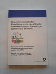 Grafik zum KLASTER-System für Datenverwaltung