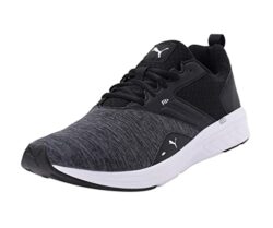PUMA NRGY Comet Laufschuhe in Schwarz und Weiß