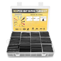 Lectorias 900 Stück Schrumpfschlauch Set in verschiedenen Größen