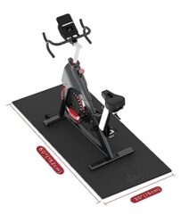 HAPBEAR Bodenschutzmatte für Fitnessgeräte in Anwendung