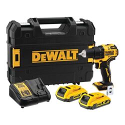 Dewalt 18V XR Akku-Bohrschrauber DCD708D2T mit Zubehör