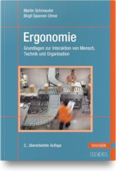 Buchcover über Ergonomie und Arbeitswelt