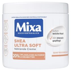Mixa Shea Creme für feuchtigkeitsspendende Hautpflege