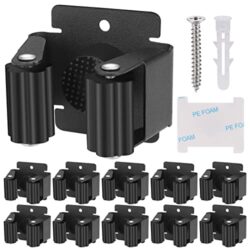 Moppbesenhalter zur praktischen Aufbewahrung von Reinigungsutensilien.