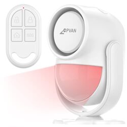 CPVAN PIR Bewegungsmelder Alarm mit Fernbedienung