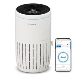 Bosch Air 4000i Luftreiniger in einem modernen Wohnraum