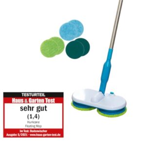 Hurricane Floating Mop bei der Bodenreinigung