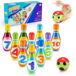 Adeokay 12 Stück Bowling Set für Kinder
