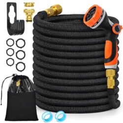 Chuner flexibler Gartenschlauch 30 m mit Sprühdüse