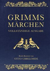 Grimms Märchen Cabra-Lederausgabe mit Goldprägung