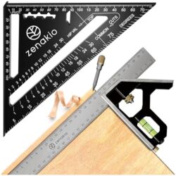 Zimmermannswinkel 12-IN-1 Set für präzises Arbeiten