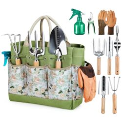 Grenebo Gartenwerkzeug Set mit Tasche