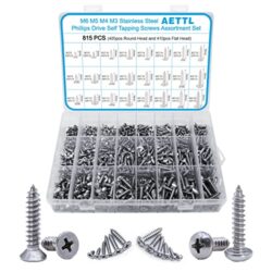 AETTL Edelstahl Schrauben Set für DIY-Projekte