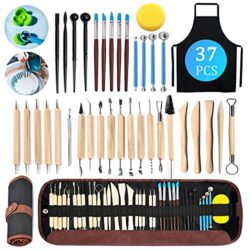 TWBEST 37 Stück Modellier Werkzeuge Set