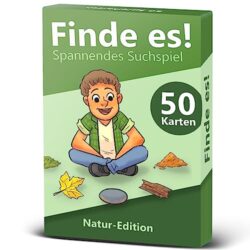 Kinder bei der Schatzsuche in der Natur mit GLÜCKSWOLKE