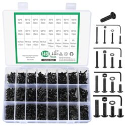 M2 M3 M4 M5 Schrauben Set mit Schraubenschlüssel