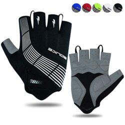 Souke Sports Fahrradhandschuhe Halbfinger für Komfort und Sicherheit