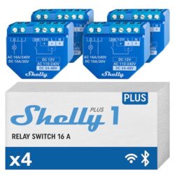 Shelly Plus 1 Wlan und Bluetooth Smart Relais Schalter