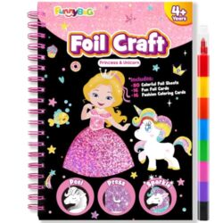 Kinder basteln mit FUNNYB&G Foil Art Set