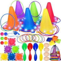 ZHHGOO Wurfspiel Set für Kinder im Freien