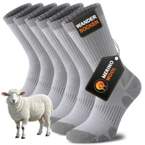 Niorasen Merino Wandersocken für Herren und Damen
