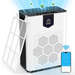 WIFI Luftreiniger für Allergiker mit HEPA Filter