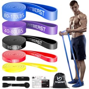 FitBeast Widerstandsbänder Set für Krafttraining