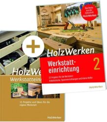 Buchpaket zur Werkstatteinrichtung mit Tipps und Anleitungen