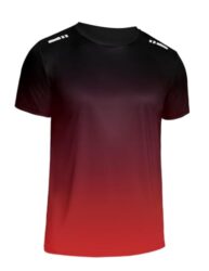 Atmungsaktives Sportshirt aus schnelltrocknendem Material für sportliche Aktivitäten.