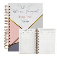 Trainingsjournal für die Dokumentation von Fitnessfortschritten