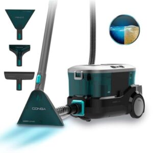 Cecotec Teppichstaubsauger mit Multiflächensystem für effektive Reinigung.